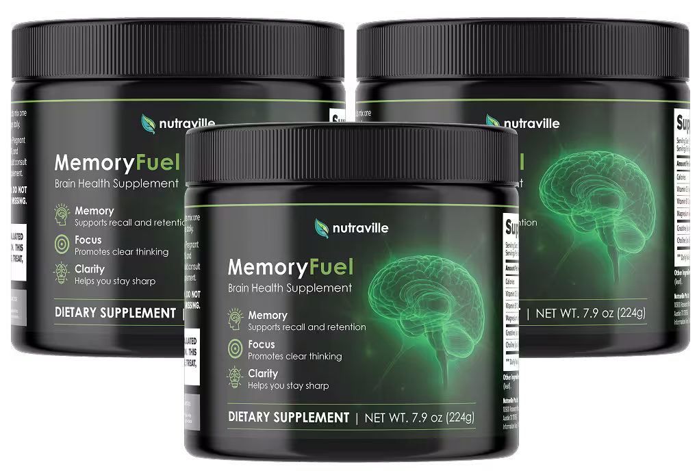 memoryfuel 3 Bottle Pack